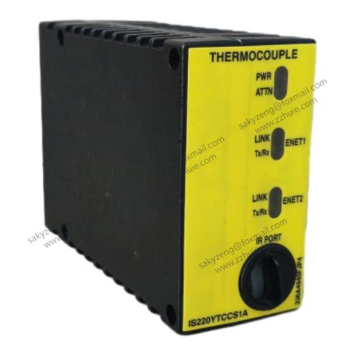 GE IS220YTCCS1A Mark VIeS Safety Thermocouple Input Pack, Turbine Control I/O Module