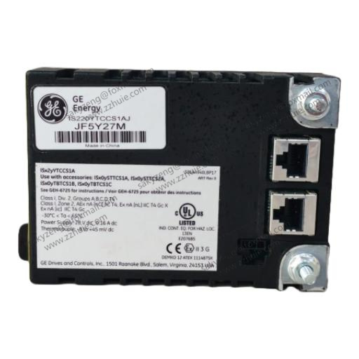 GE IS220YTCCS1A Mark VIeS Safety Thermocouple Input Pack, Turbine Control I/O Module