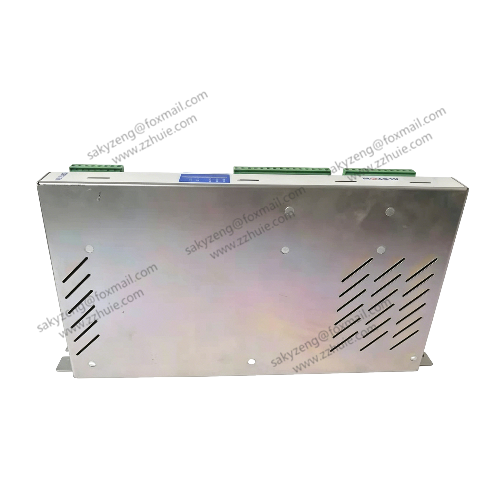 ALSTOM EP3-E-4-A EPIC III industrial controller module (front view with terminal blocks)