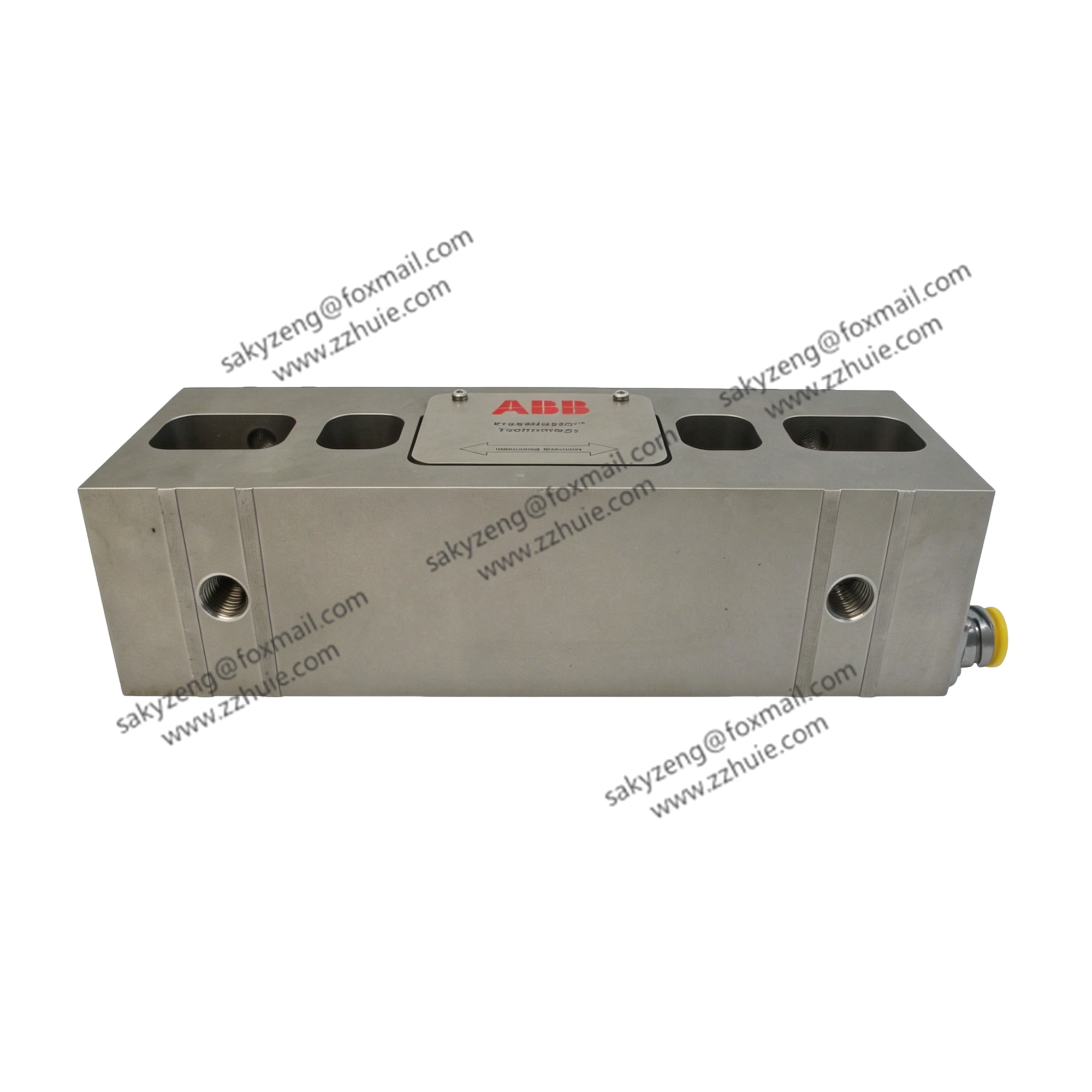 ABB PFTL101BE 2.0kN Pressductor PillowBlock tension load cell (front view, fixed cable)