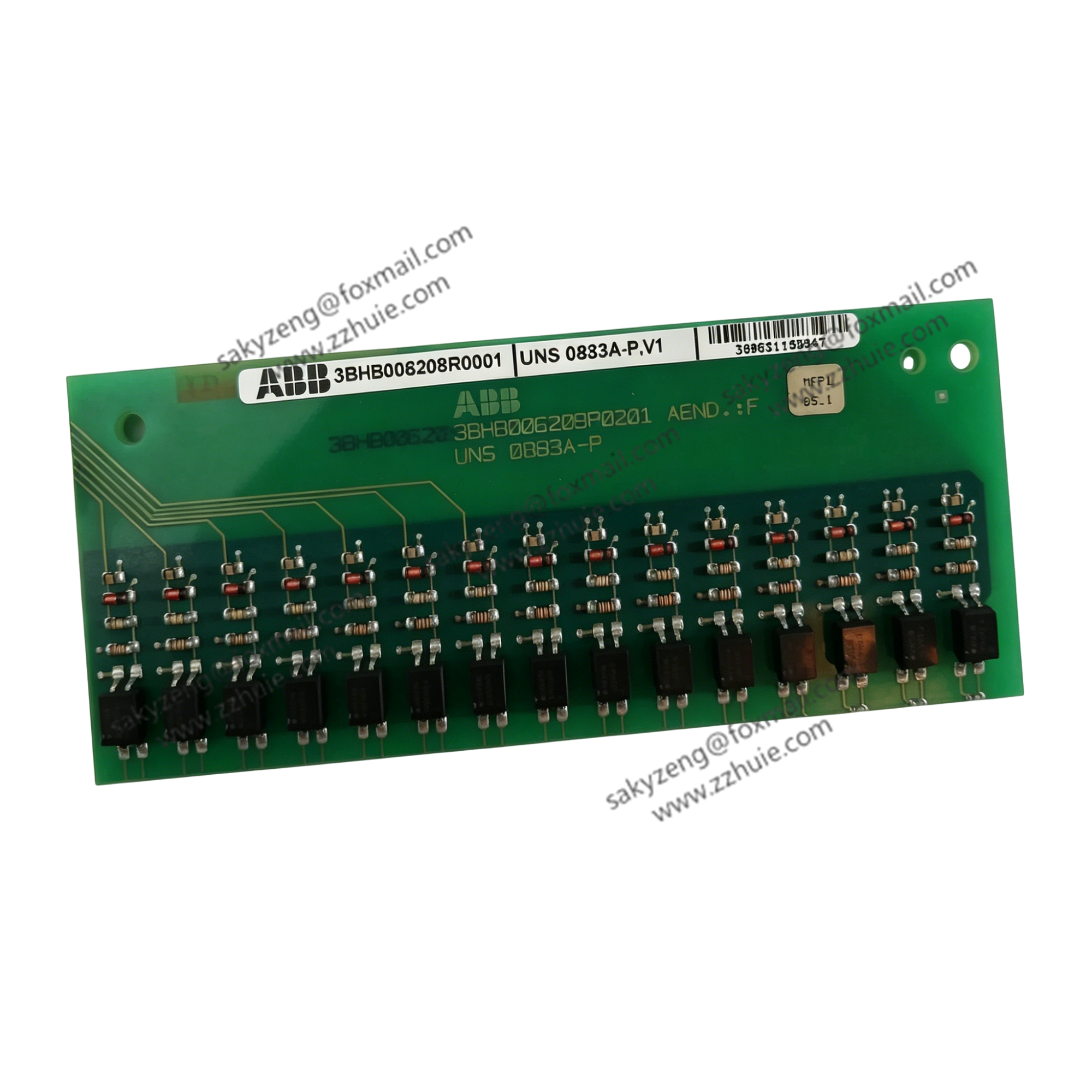 ABB 3BHB005922R0002 UNS 0880A-P V2 CIN Interface Control Board for Industrial Automation