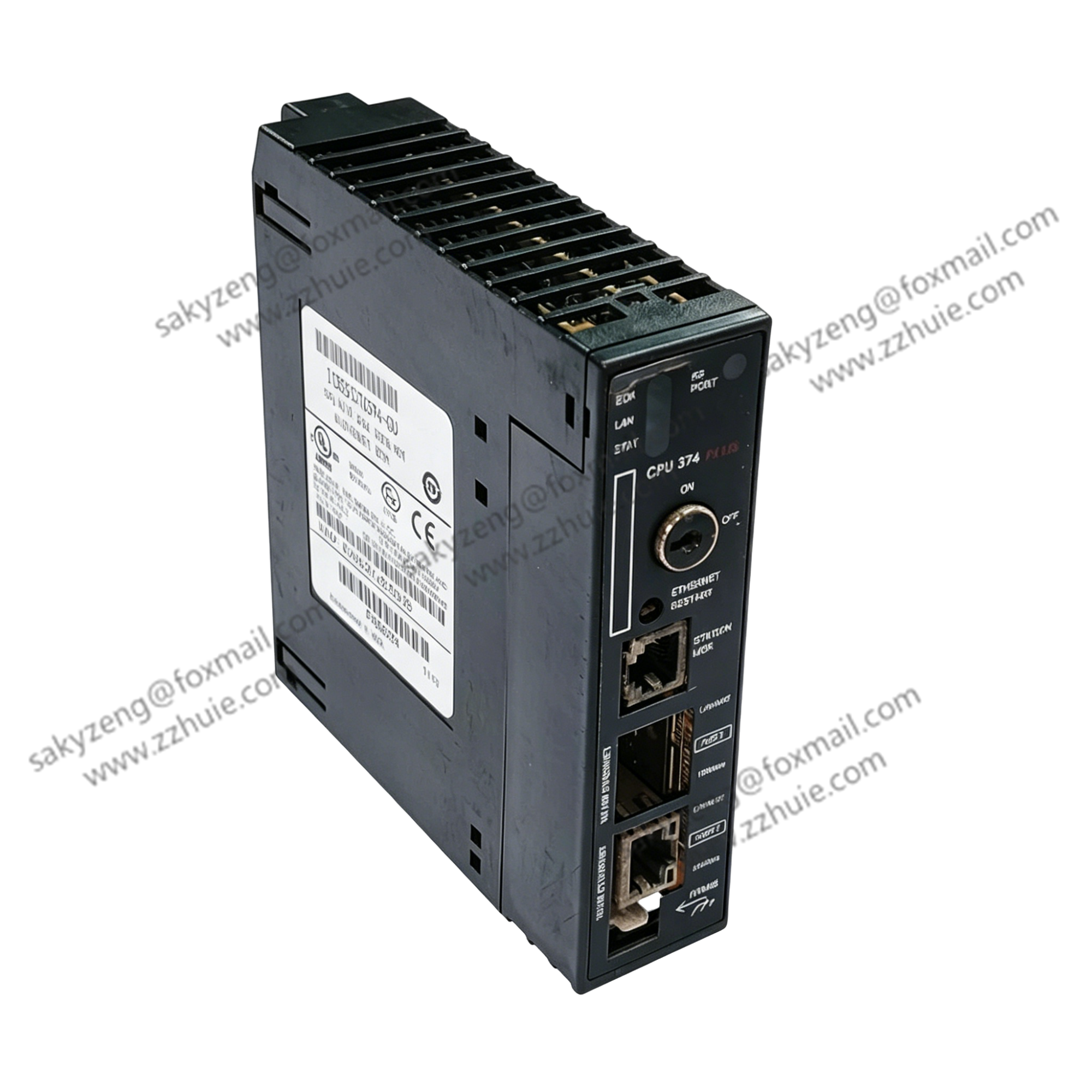 GE Fanuc IC693CPU374 Series 90-30 PLC CPU Module with Dual Ethernet Ports