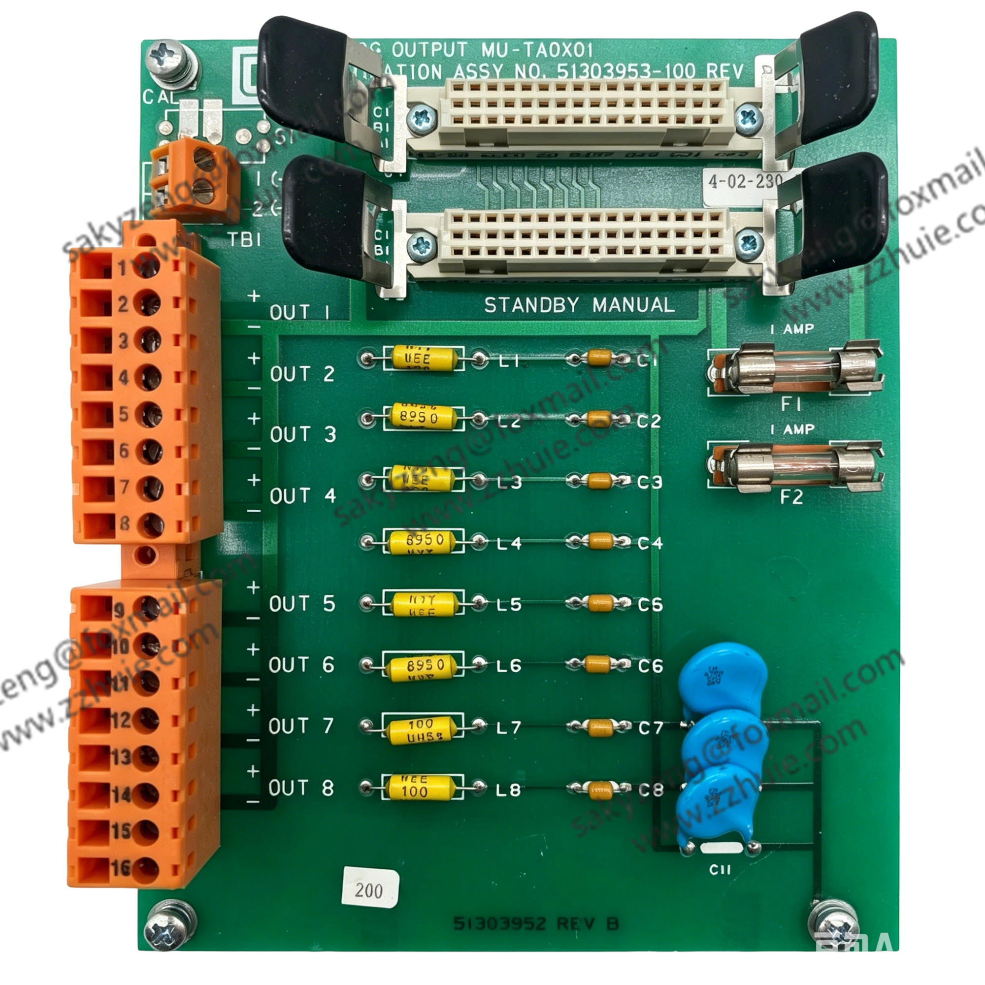 Honeywell 51303953-100 CLCN10 LCN Network Communication Interface Module