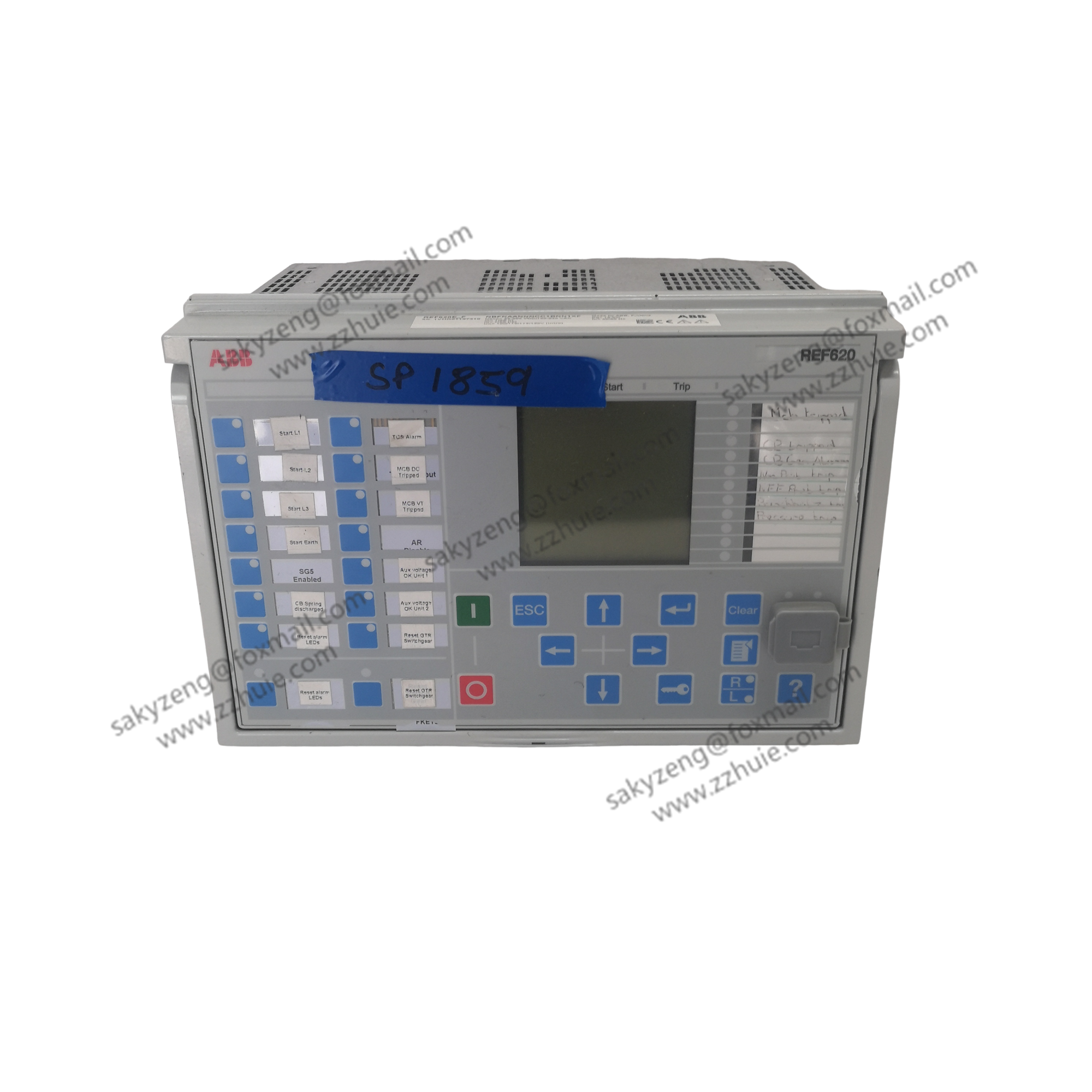ABB REF620E_F NBFNAANNNCC1BNN1XF Relion 620 Series Intelligent Feeder Protection Control IED Relay