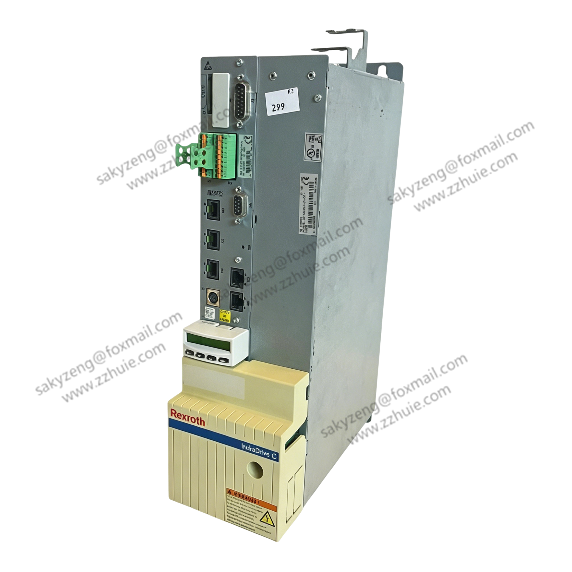 Bosch Rexroth HCS02.1E-W0054-A-03-NNNN IndraDrive C Integrated Single-Axis Servo Drive Controller