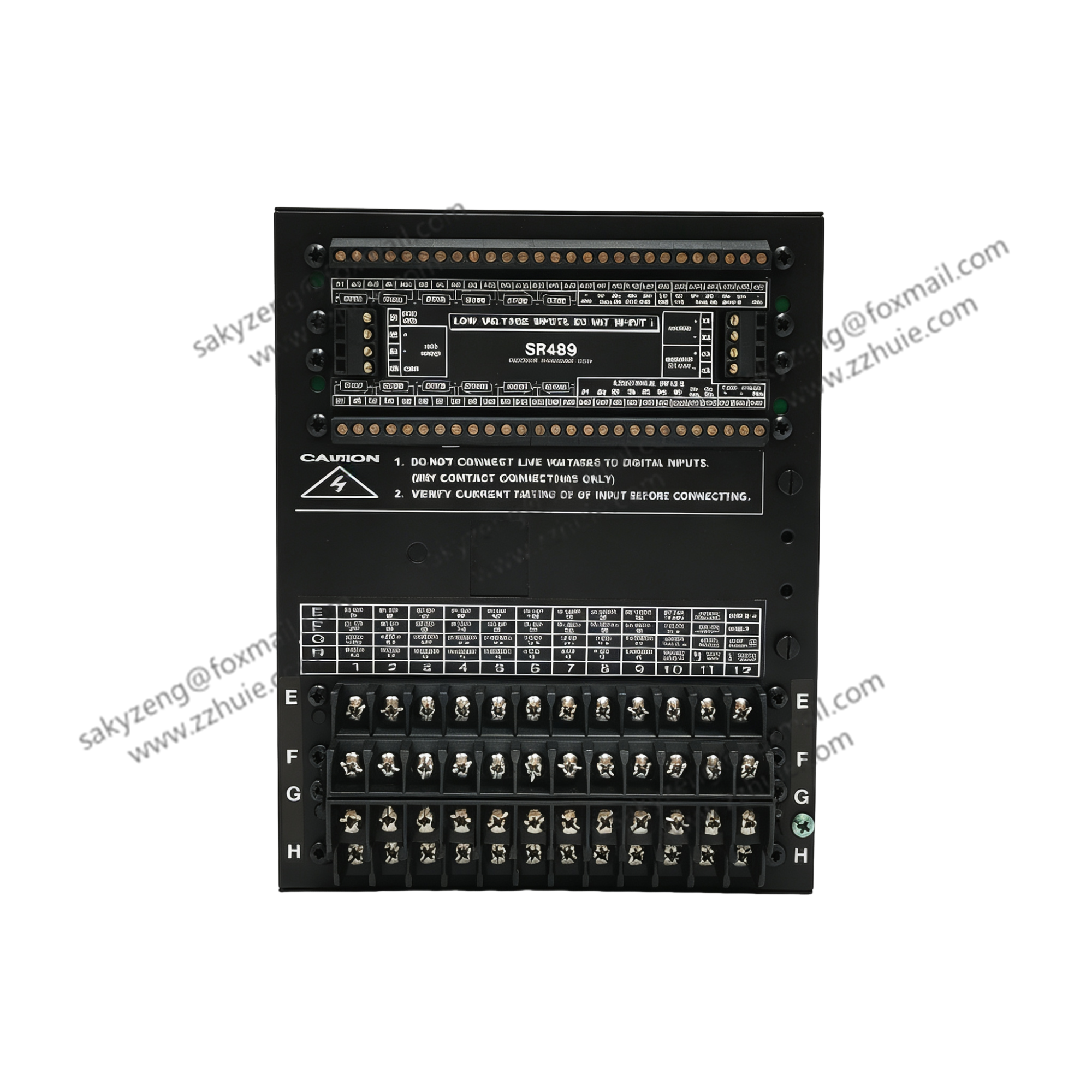 GE SR489-P1-LO-A20-E Multilin Enhanced Display Generator Management Protection Relay