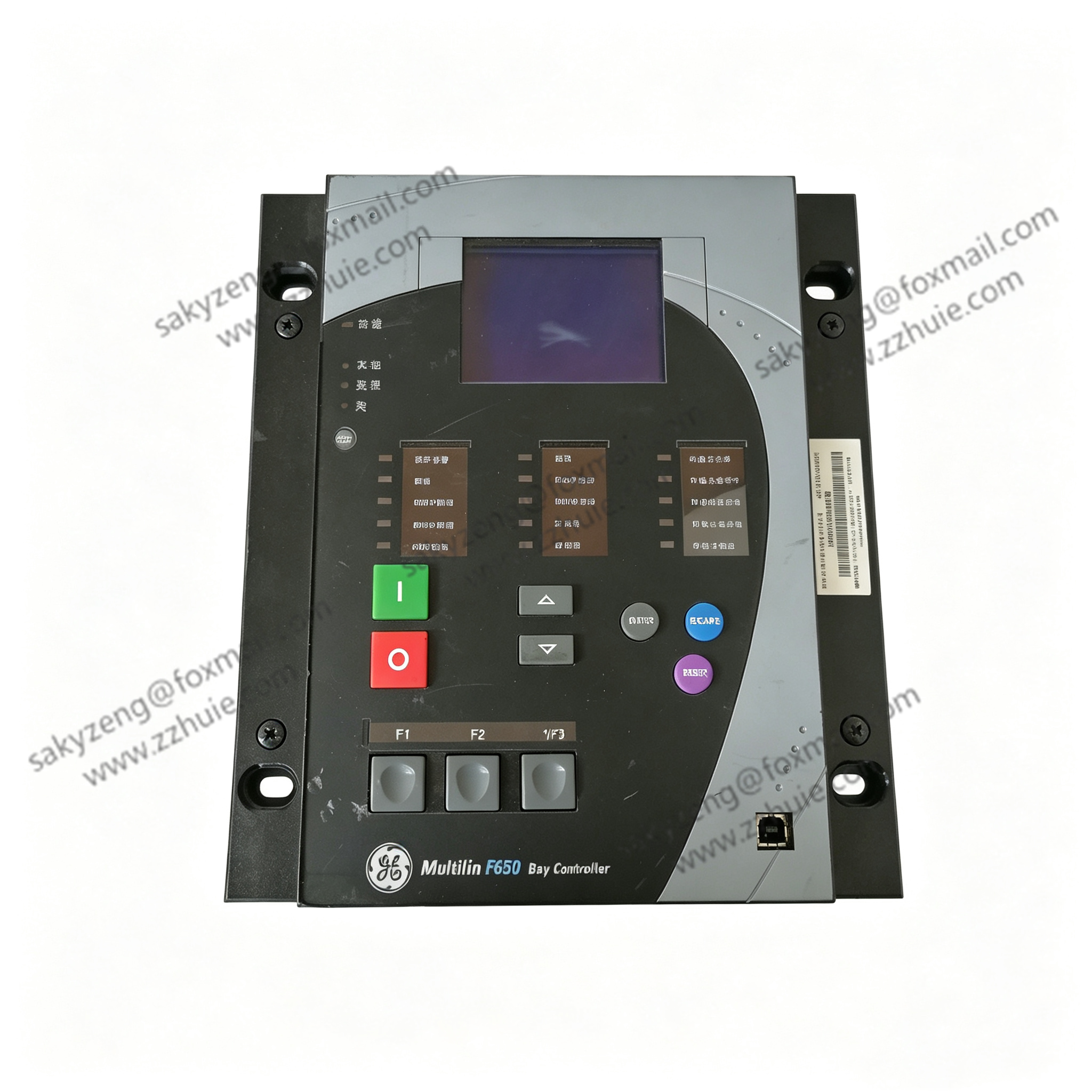 GE Multilin F650 Digital Feeder Protection Bay Controller Relay F650-B-F-G-F-2-G-1-HI-E