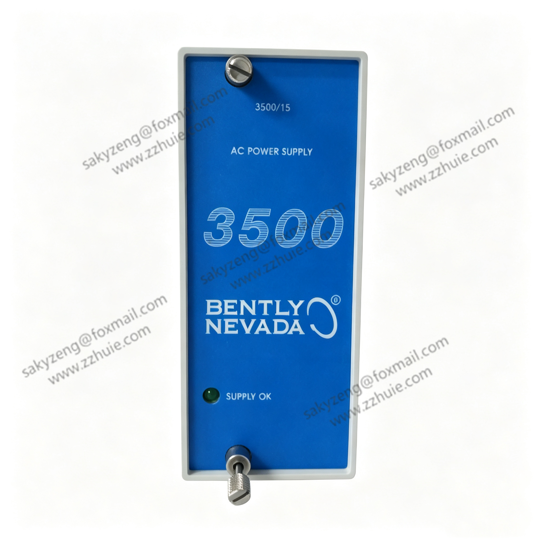 Bently Nevada 3500/15 Redundant AC/DC Power Supply Module for 3500 Machinery Protection Rack