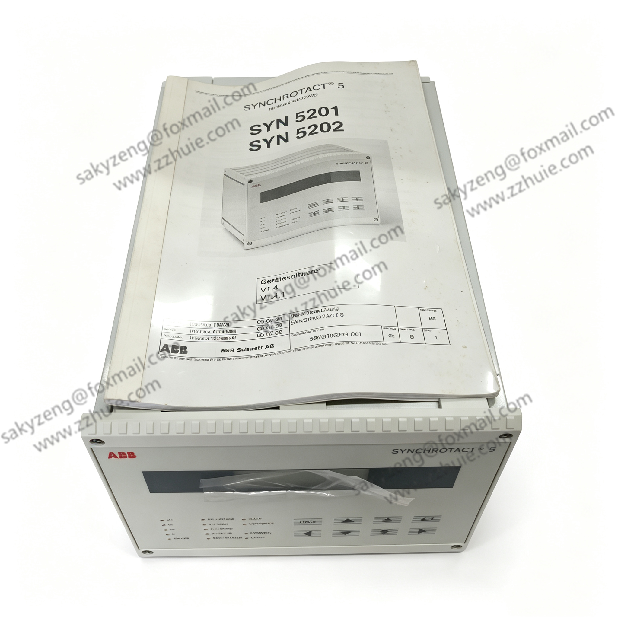 ABB SYN5201A-Z V277 3BHB006714R0277 Single-Channel Generator Synchronization Unit