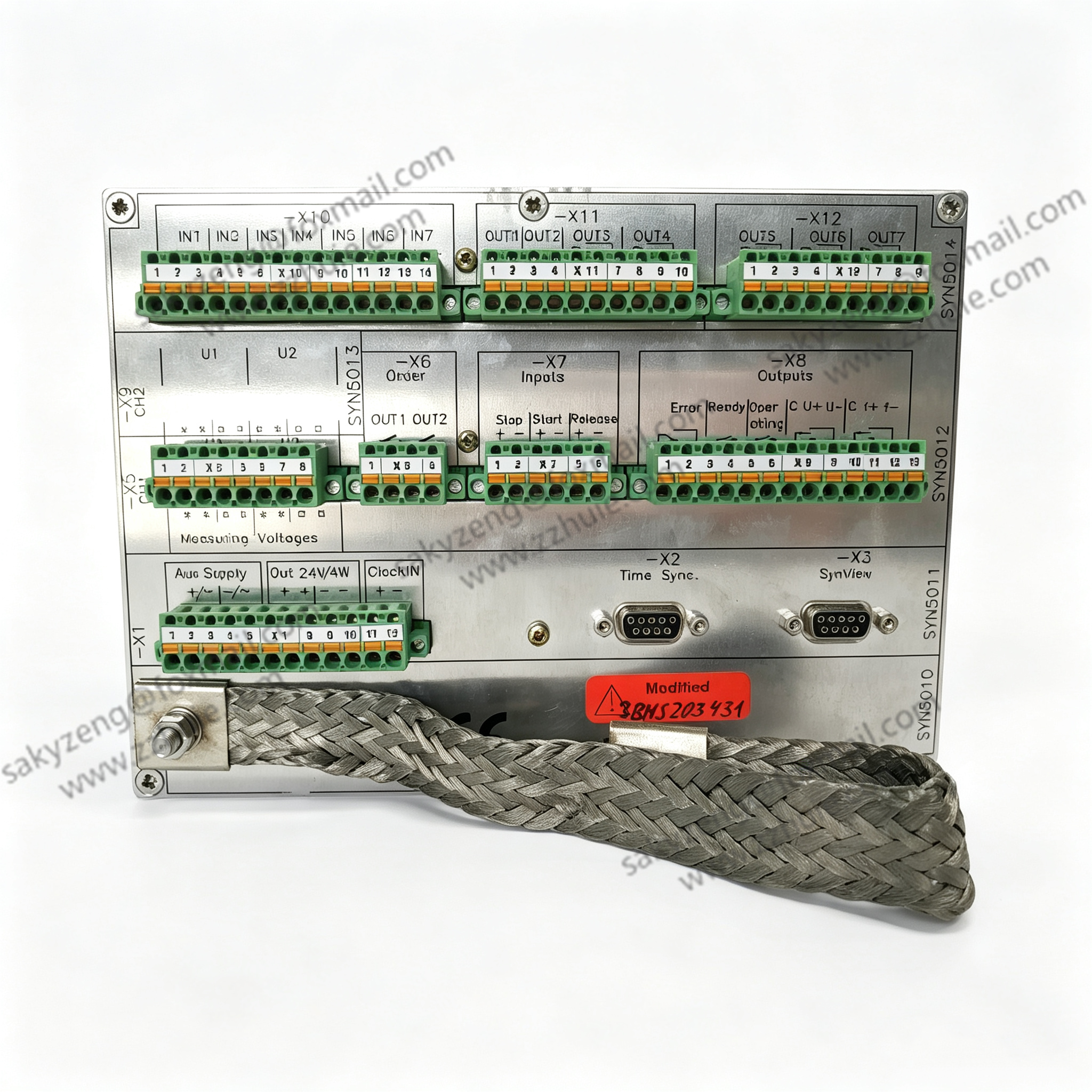 ABB SYN5201A-Z V277 3BHB006714R0277 Single-Channel Generator Synchronization Unit