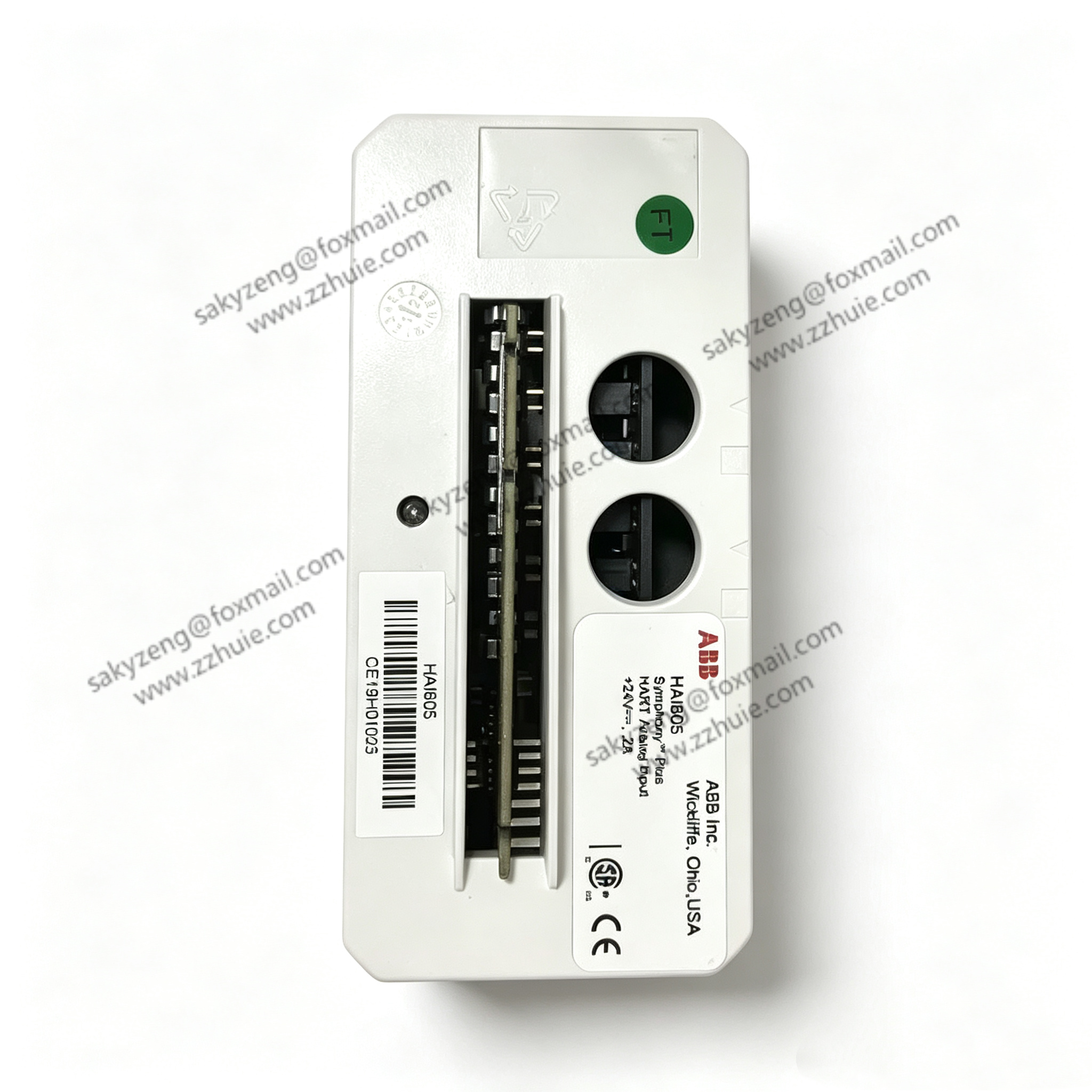 ABB HAI805 8-Channel HART Analog Input S800 I/O Module